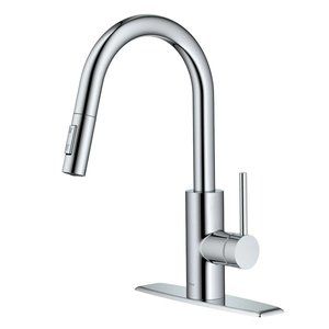 Kraus KPF-2620CH Oletto Pull Down Handle Faucet - Chrome Finish